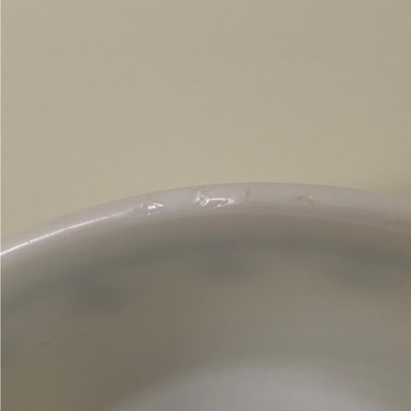 Pyrex snowflake garland #474 B 1 1/2 QT Cinderella garland  - VGUC no lid​​​ - Picture 4 of 6